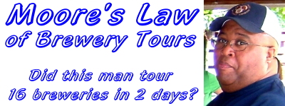 Moore's Law - Did Scot Moore tour 16 breweries in 2 days?